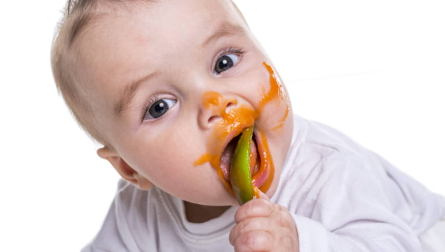 baby led weaning gag reflex
