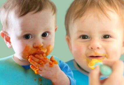 combining blw and purees method