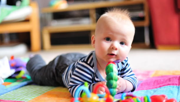 infant gross motor skills play