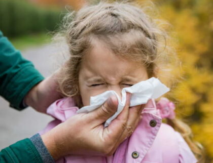 spring allergies or a cold