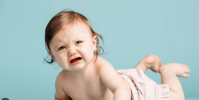 stop newborn tummy time tears