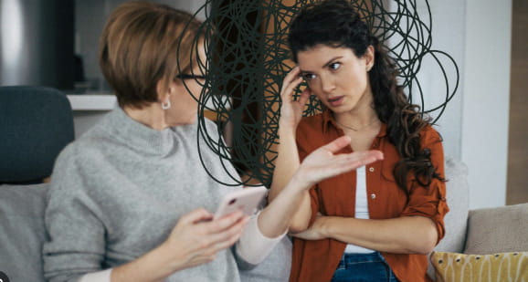 overwhelmed new mother feeling judged