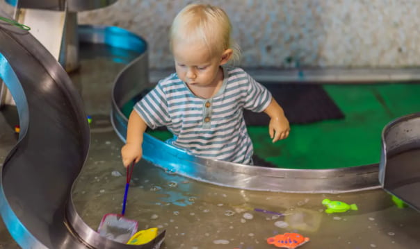 Backyard Splash Pad Fun