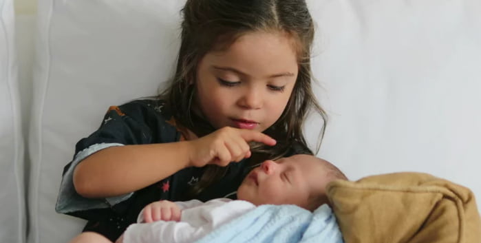 Emotional transition older child