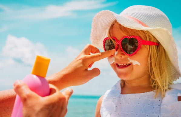 Zinc oxide sun protection