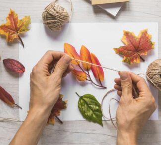 autumn leaf crafts